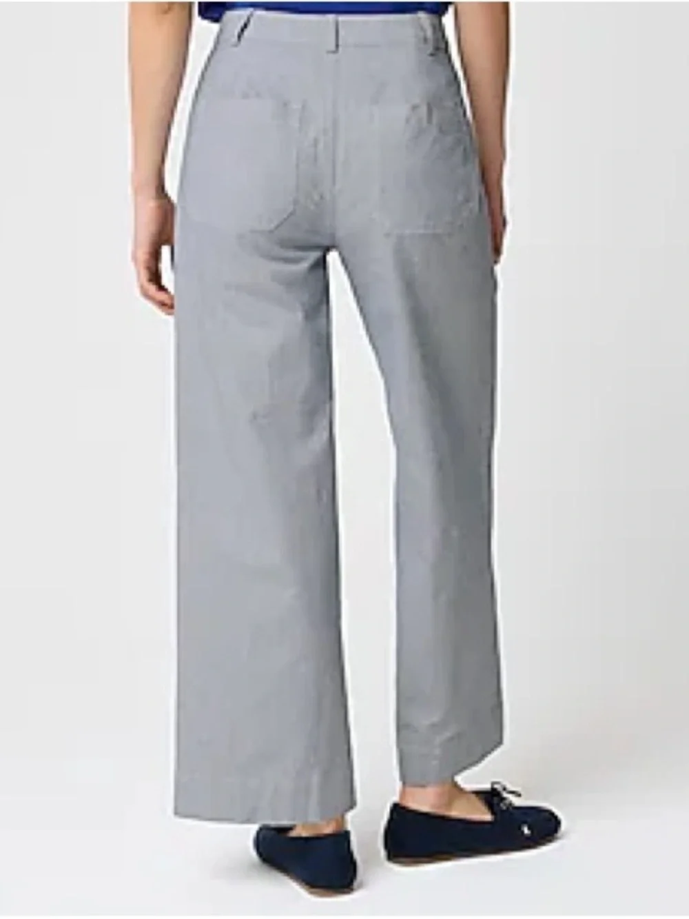 J. Crew Tall high-rise wide-leg cropped pant